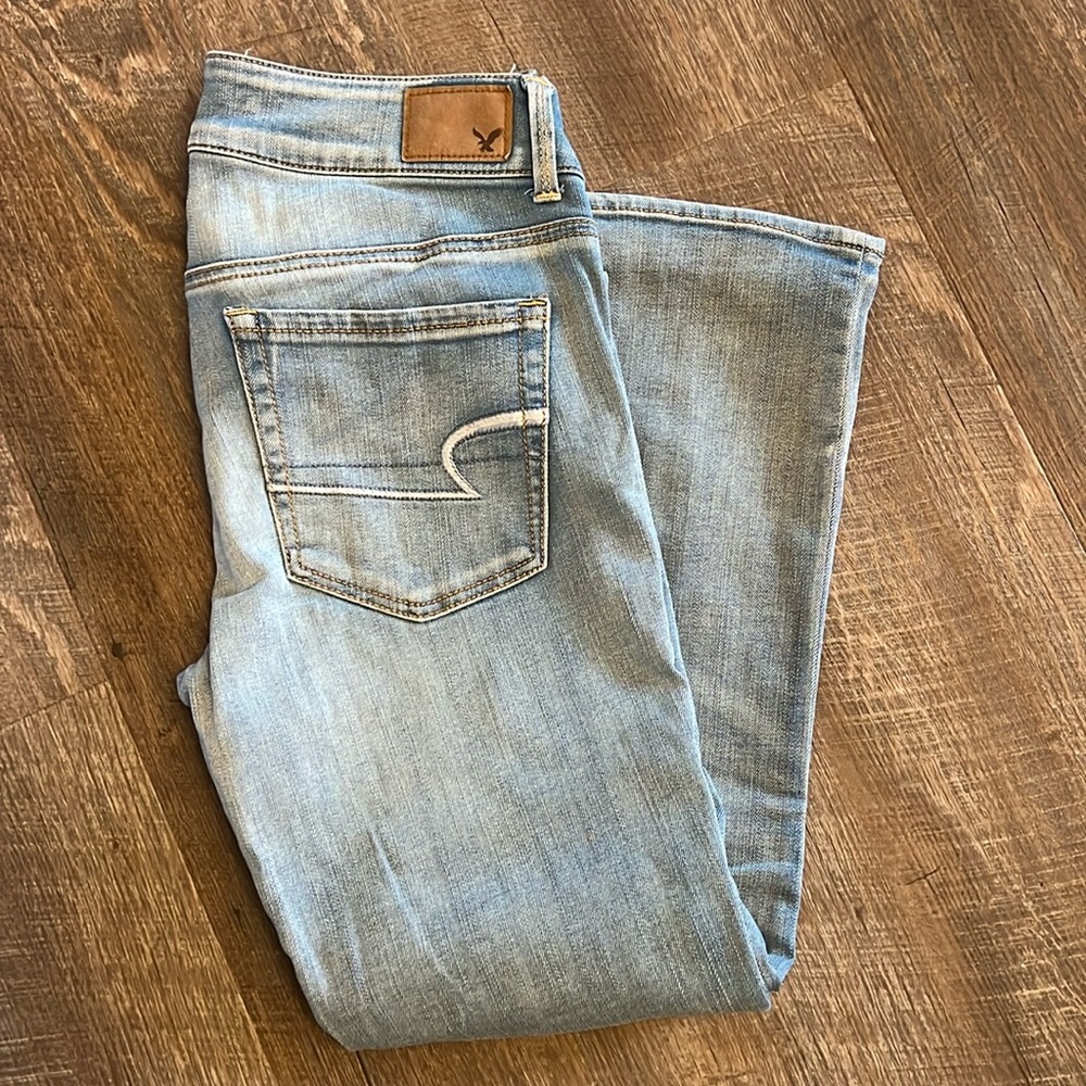 AE Artist Crop Jeans, Sz 6
